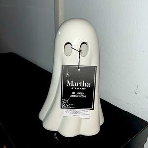 White Ceramic ghost Martha Stewart NWT!!!